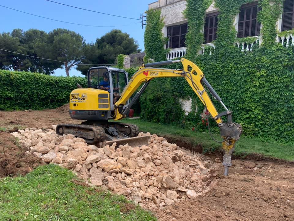 Excavacion piscinas